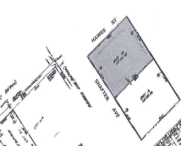 1190A Shafter Ave, San Francisco, CA à vendre - Plan cadastral - Image 2 de 2