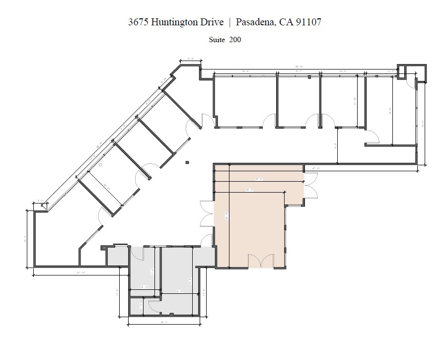 3675 Huntington Dr, Pasadena, CA for lease Building Photo- Image 1 of 1