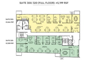 1017 N La Cienega Blvd, West Hollywood, CA for lease Floor Plan- Image 2 of 6