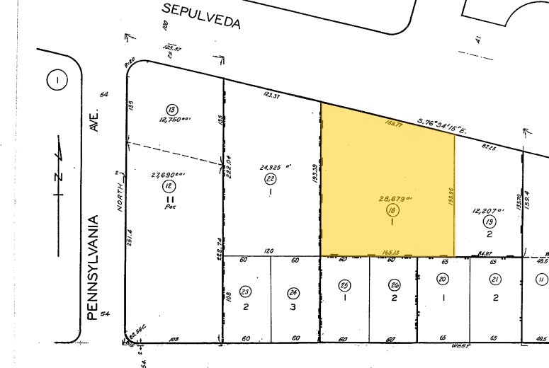 2350 Sepulveda Blvd, Torrance, CA à louer - Plan cadastral - Image 2 de 3