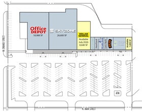 2004-2032 N Main St, Pearland, TX for lease Site Plan- Image 1 of 1