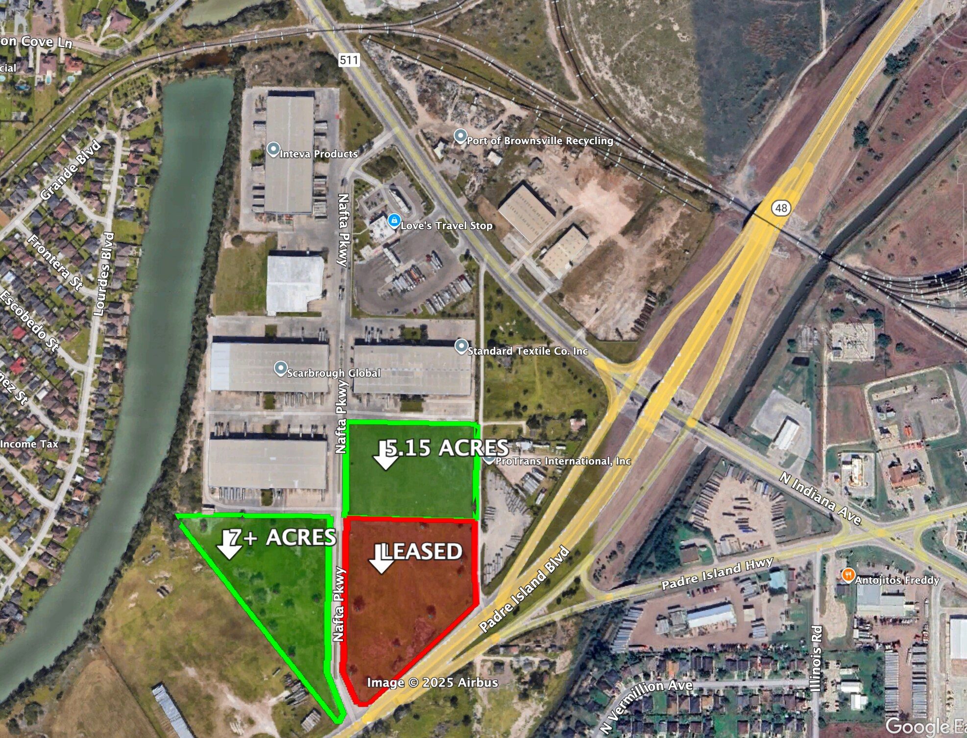 3300 Nafta Pky, Brownsville, TX à vendre Aérien- Image 1 de 2