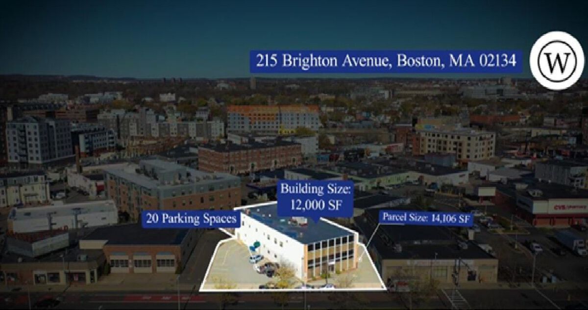 215 Brighton Ave, Boston, MA à louer Aérien- Image 1 de 2
