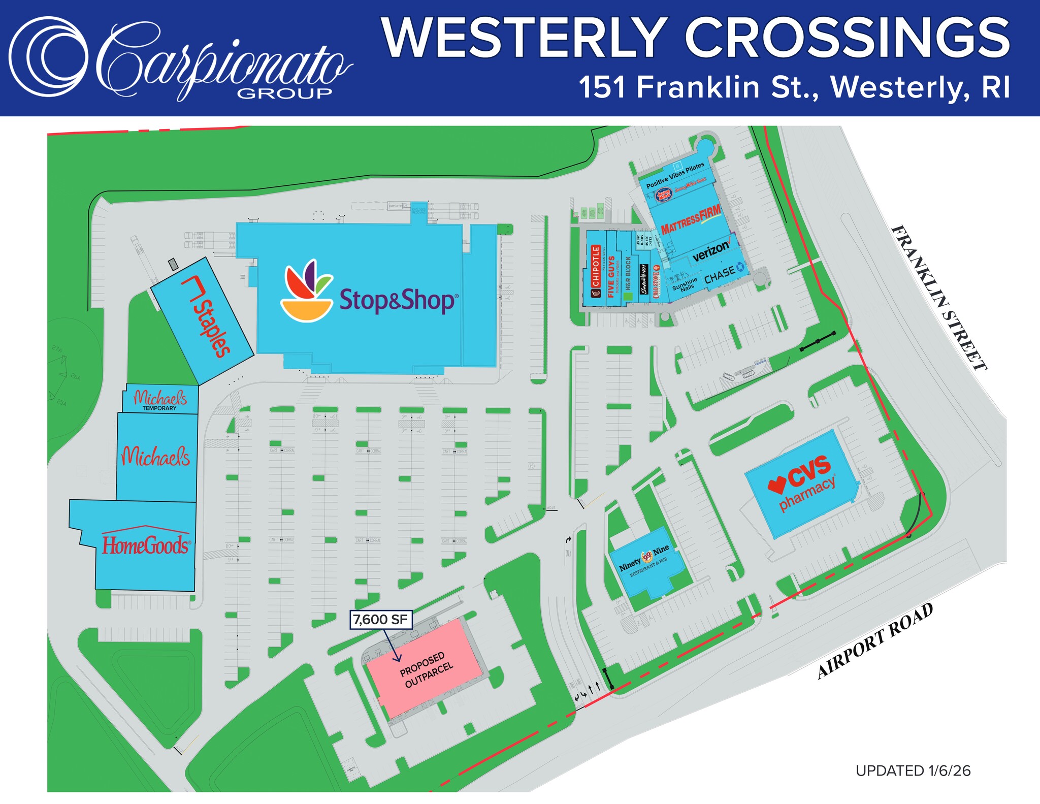 Route 78, Westerly, RI for lease Site Plan- Image 1 of 1