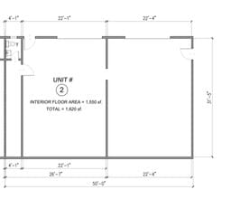 1180 Pike Ln, Oceano, CA à louer Plan d’étage- Image 1 de 2
