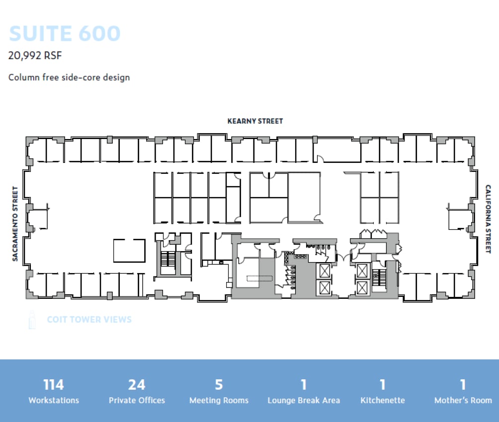 600 California St, San Francisco, CA for lease Interior Photo- Image 1 of 1