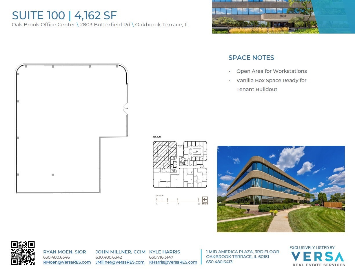 2707 Butterfield Rd, Oak Brook, IL for lease Floor Plan- Image 1 of 1