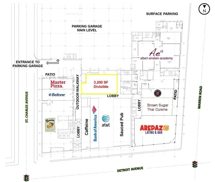 14701-14725 Detroit Ave, Lakewood, OH for lease - Building Photo - Image 2 of 9