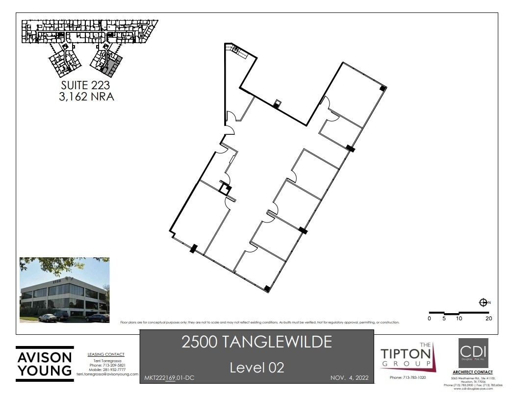 2500 Tanglewilde St, Houston, TX for lease Floor Plan- Image 1 of 1