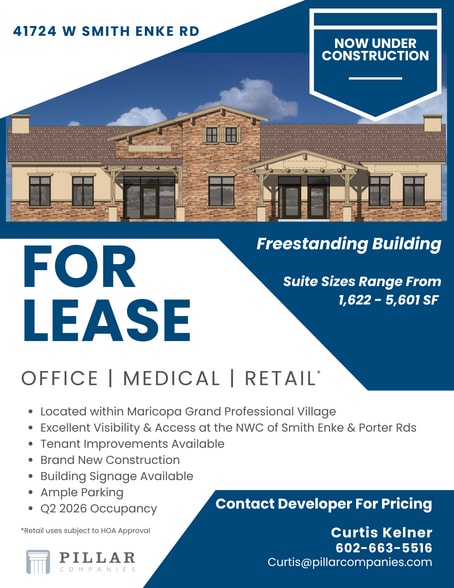 41724 W Smith Enke Rd, Maricopa, AZ for lease - Other - Image 1 of 5