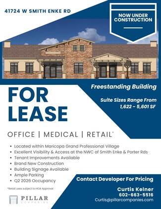 Plus de détails pour 41724 W Smith Enke Rd, Maricopa, AZ - Bureau/Médical à louer