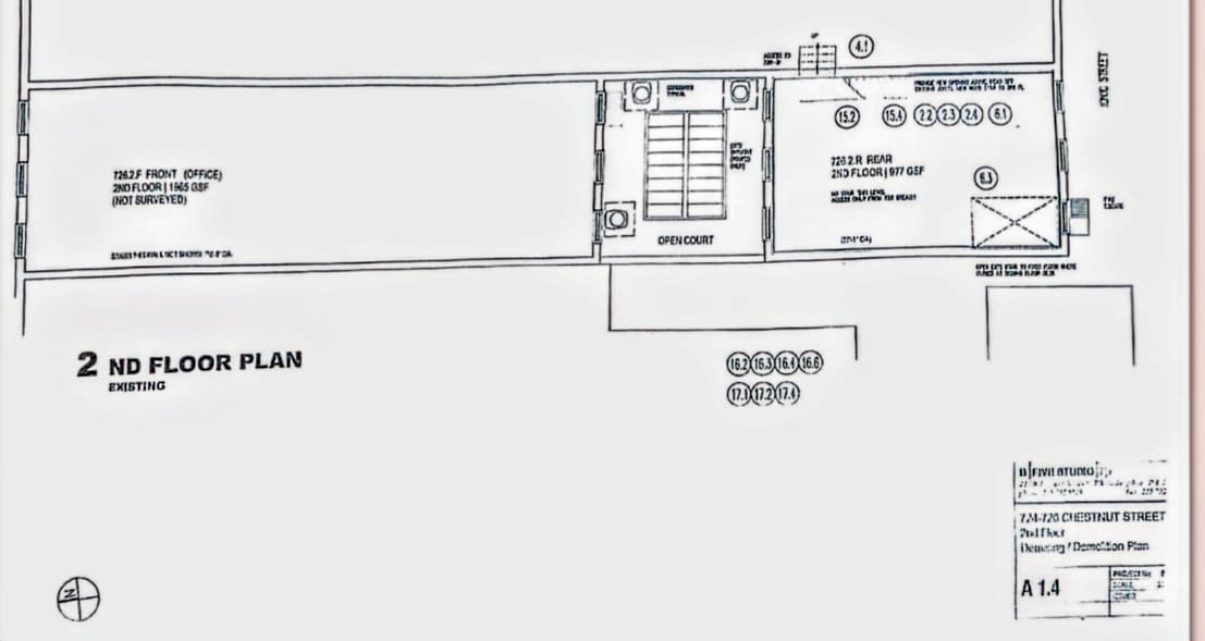 726 Chestnut St, Philadelphia, PA for sale Floor Plan- Image 1 of 1