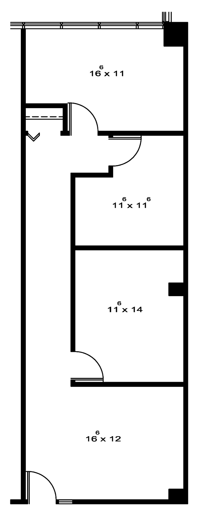 300 Galleria Officentre, Southfield, MI for lease Floor Plan- Image 1 of 2