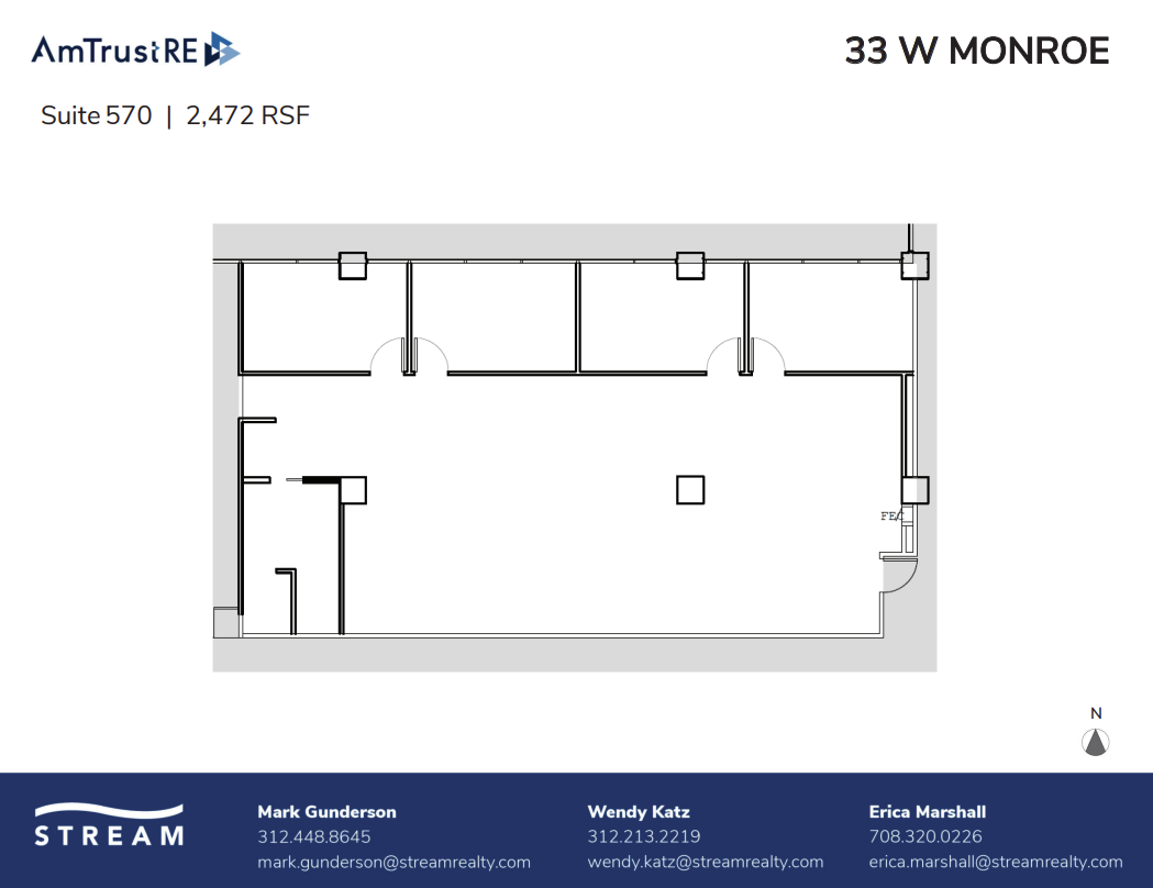 33 W Monroe St, Chicago, IL for lease Floor Plan- Image 1 of 1