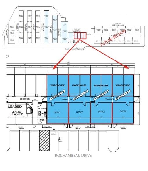 3825 Rochambeau Dr, Williamsburg, VA for lease - Floor Plan - Image 3 of 3