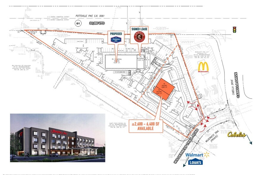 70 Wilderness Trl, Hamburg, PA for lease - Site Plan - Image 2 of 3