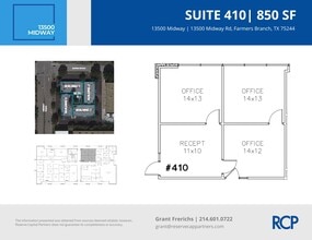 13500 Midway Rd, Farmers Branch, TX for lease Floor Plan- Image 1 of 1