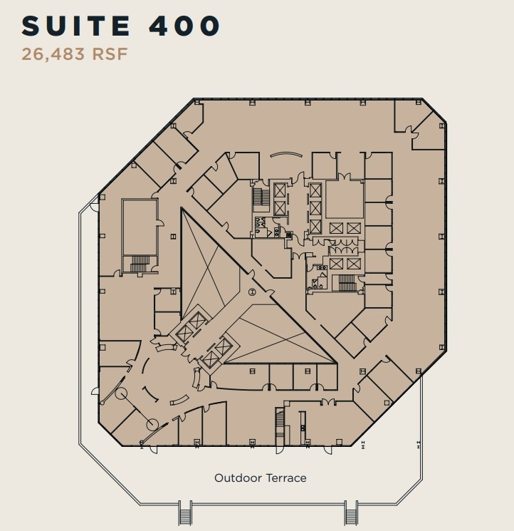 401 W A St, San Diego, CA à louer Plan d’étage- Image 1 de 1