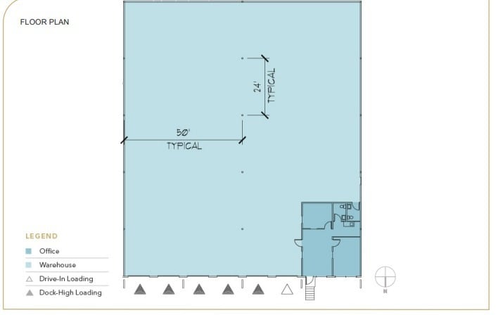 21840-21858 76th Ave S, Kent, WA à louer Plan d’étage- Image 1 de 1