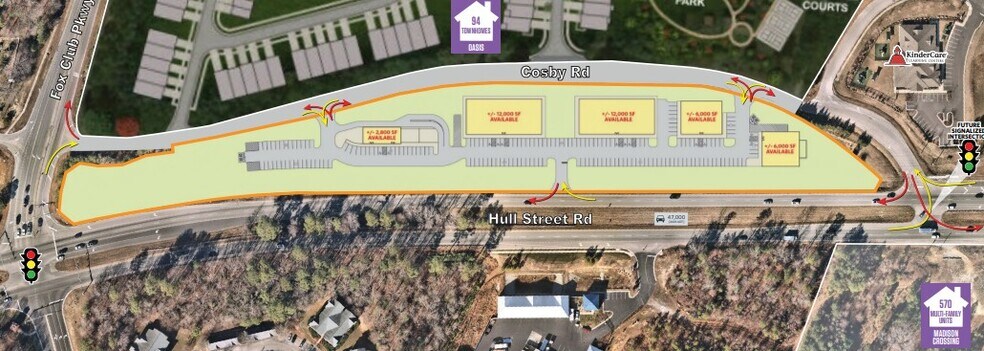 15516 Hull Street Rd, Chesterfield, VA à louer - Photo du bâtiment - Image 2 de 2