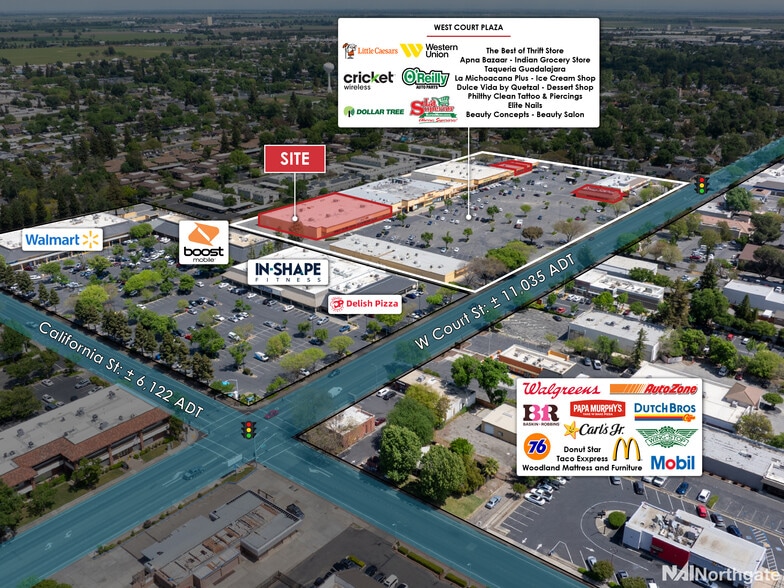 6-52 W Court St, Woodland, CA for lease - Building Photo - Image 3 of 4