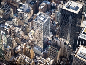50 W 47th St, New York, NY - AERIAL  map view