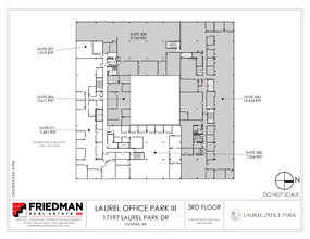 17197 N Laurel Park Dr, Livonia, MI for lease Floor Plan- Image 1 of 1