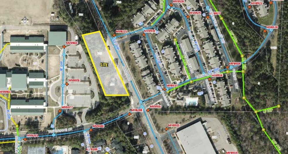 611-703 Church St, Morrisville, NC à vendre - Aérien - Image 2 de 8