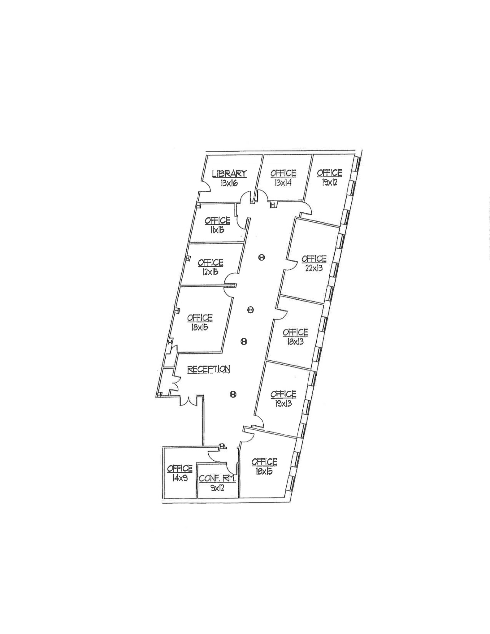 137-147 S Main St, Akron, OH à louer Plan d  tage- Image 1 de 1