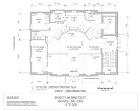 99 S Washington St, Rockville, MD for sale Floor Plan- Image 1 of 6