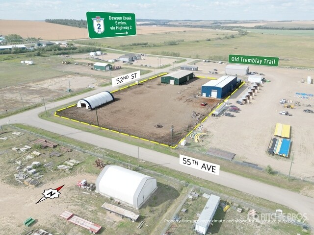 Land in Pouce Coupe, BC for sale Aerial- Image 1 of 1