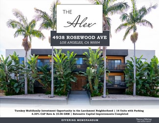 More details for 4938 Rosewood Ave, Los Angeles, CA - Multifamily for Sale