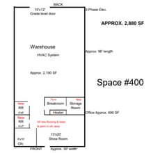 2520-2530 Tarpley Rd, Carrollton, TX à louer Plan d’étage- Image 1 de 1