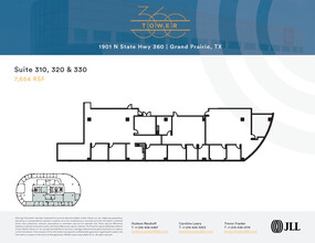 1901 N State Highway 360, Grand Prairie, TX à louer Plan d  tage- Image 2 de 5