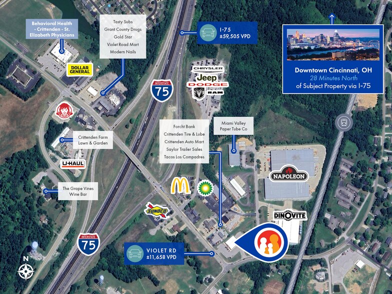 105 Violet Rd, Crittenden, KY à vendre - Photo du bâtiment - Image 3 de 3