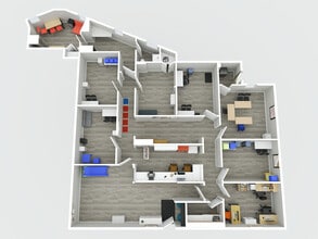 3235-3345 Vollmer Rd, Flossmoor, IL à louer Plan d’étage- Image 1 de 2