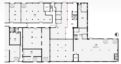 1485 Dupont St, Toronto, ON for lease Floor Plan- Image 1 of 1