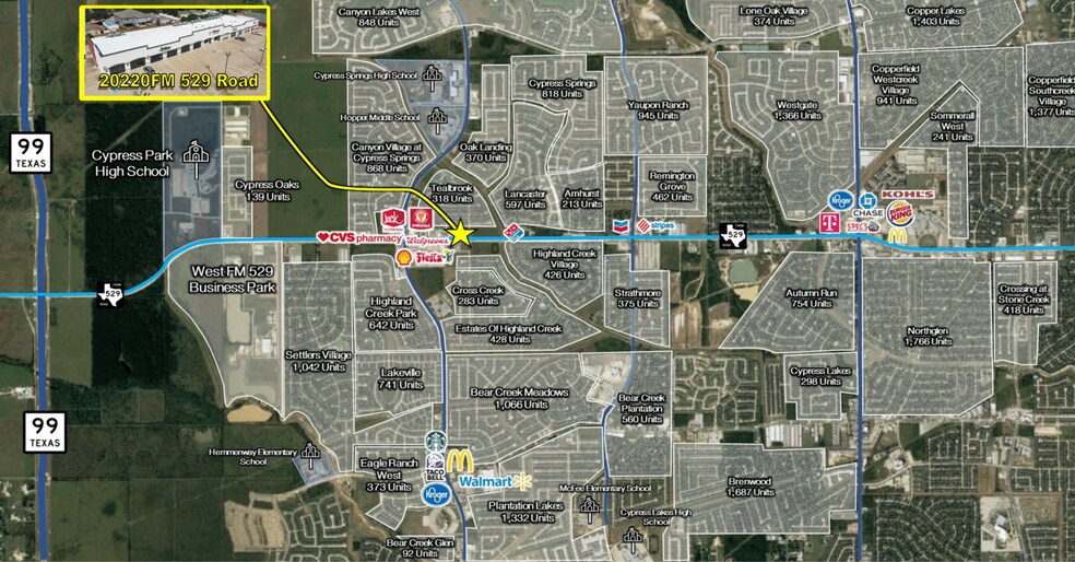 20220 FM 529, Cypress, TX à louer - Photo du bâtiment - Image 3 de 12