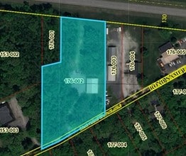 361 Shadyside Rd, Burns Harbor, IN - Aerial  map view