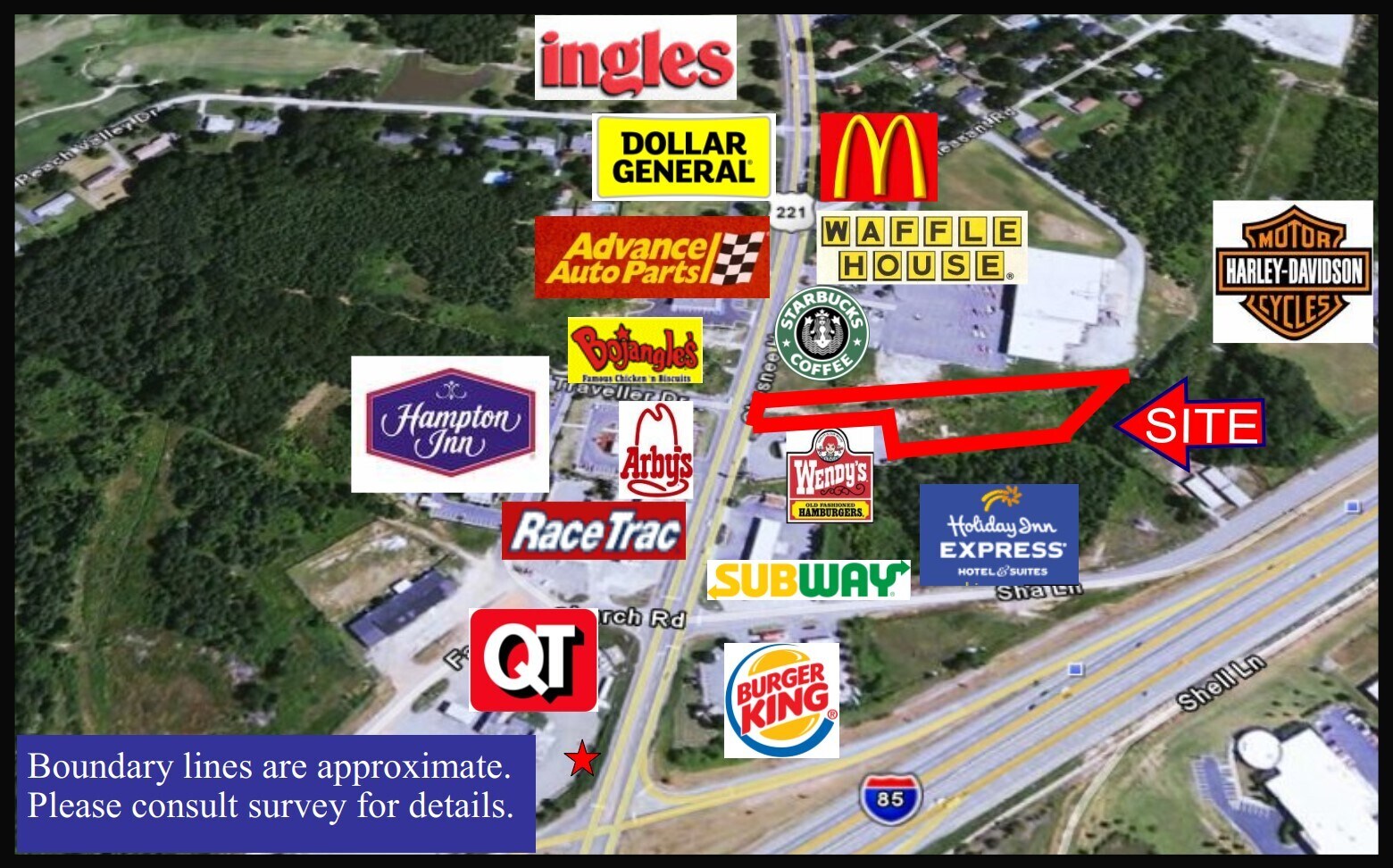 2214 Chesnee Hwy, Spartanburg, SC à vendre Photo du bâtiment- Image 1 de 2