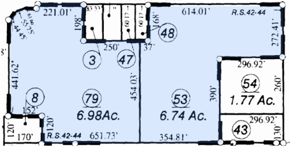 2765-2855 Nebraska Ave, Selma, CA for sale - Plat Map - Image 2 of 3