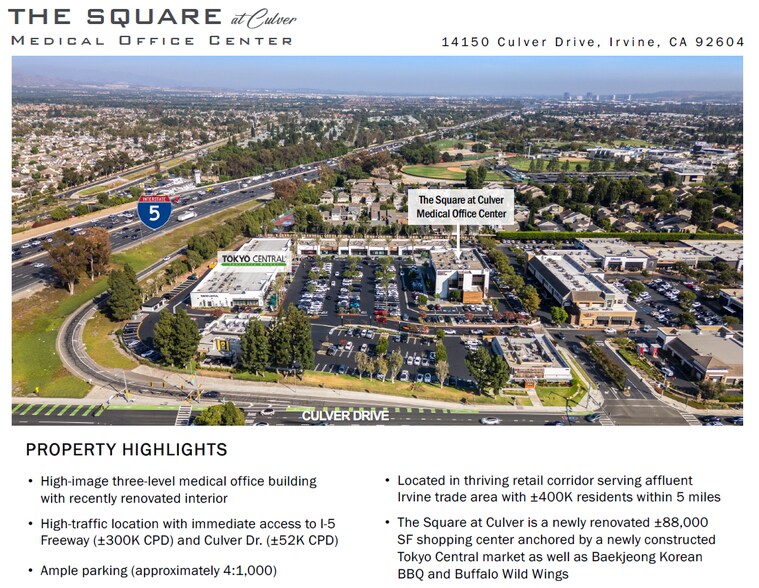 14150 Culver Dr, Irvine, CA à louer - Photo du bâtiment - Image 2 de 5