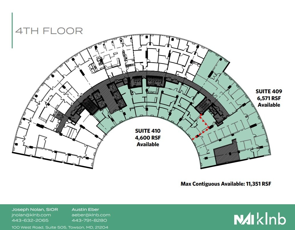 300 E Joppa Rd, Towson, MD for lease Floor Plan- Image 1 of 1
