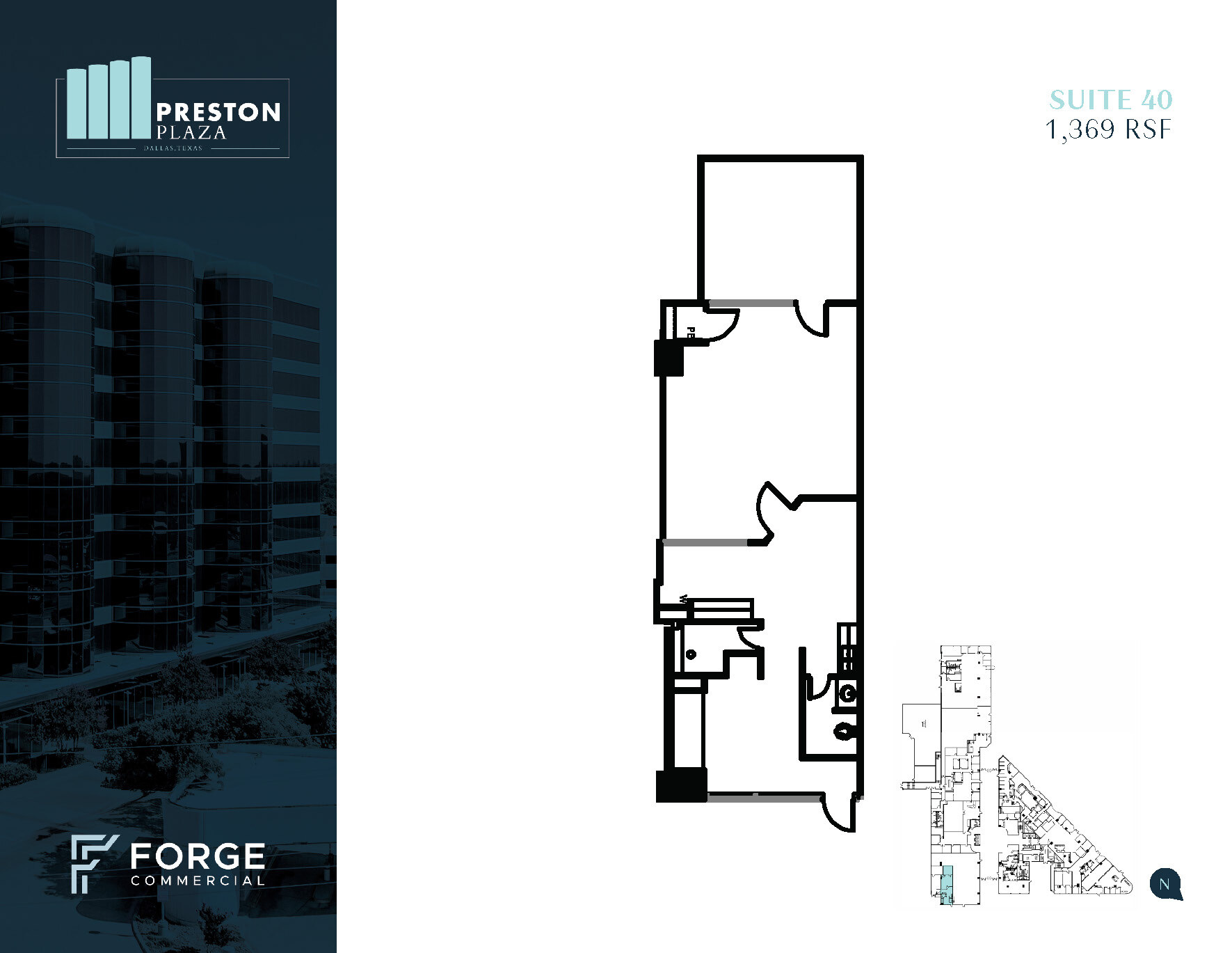 17950 Preston Rd, Dallas, TX for lease Floor Plan- Image 1 of 1