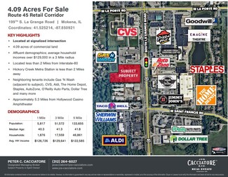 Plus de détails pour 199th Street &LaGrange Rd, Mokena, IL - Terrain à vendre