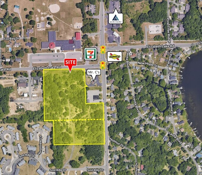 Elizabeth Lake Road, White Lake, MI for sale - Building Photo - Image 1 of 2