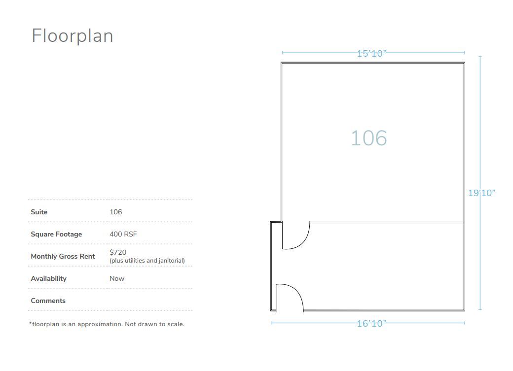 550 W Vista Way, Vista, CA à louer Plan d’étage- Image 1 de 1