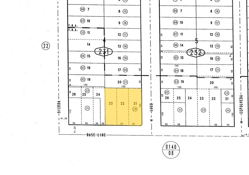148 E Baseline St, San Bernardino, CA à louer - Plan cadastral - Image 2 de 19