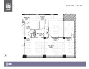 180 N LaSalle St, Chicago, IL for lease Floor Plan- Image 1 of 10