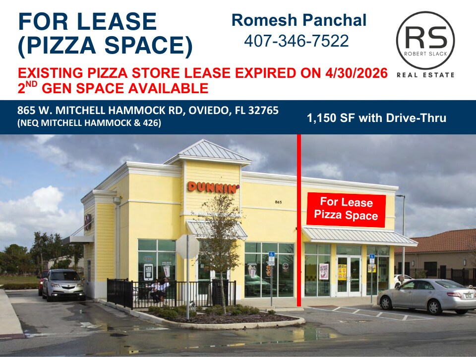 865 W Mitchell Hammock Rd, Oviedo, FL à louer Photo du bâtiment- Image 1 de 7